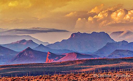 Big Bend At Sunset_6580.jpg - Photographed in Big Bend National Park, Texas, USA.